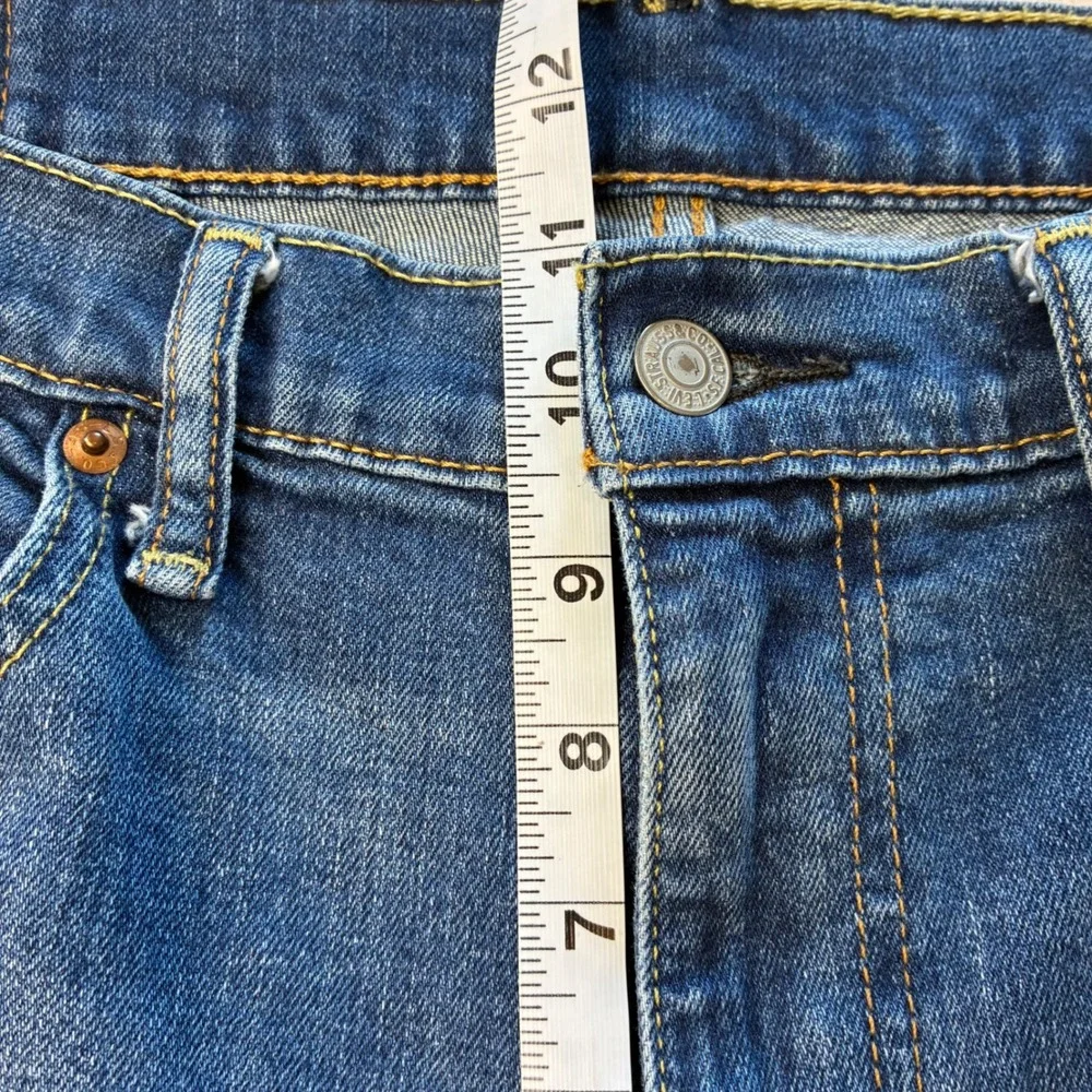Levis 511 Slim Fit Jeans Mens 36x30 Medium Wash Blue Denim Pants Americana